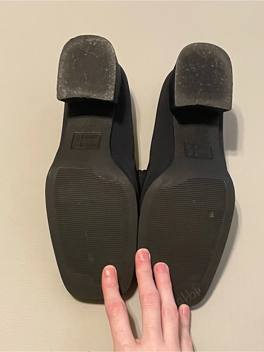 Mootsies Tootsies Black Slip-On Loafers